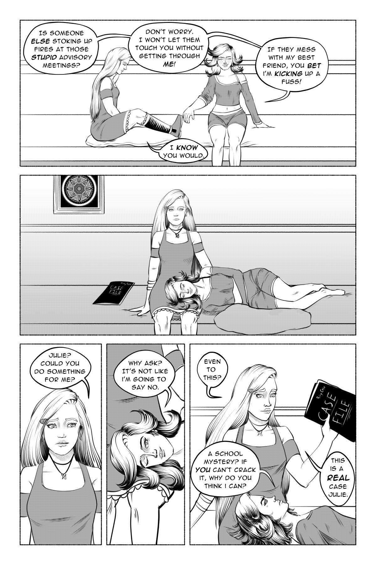 Heroine Rises Chapter 3 Cover