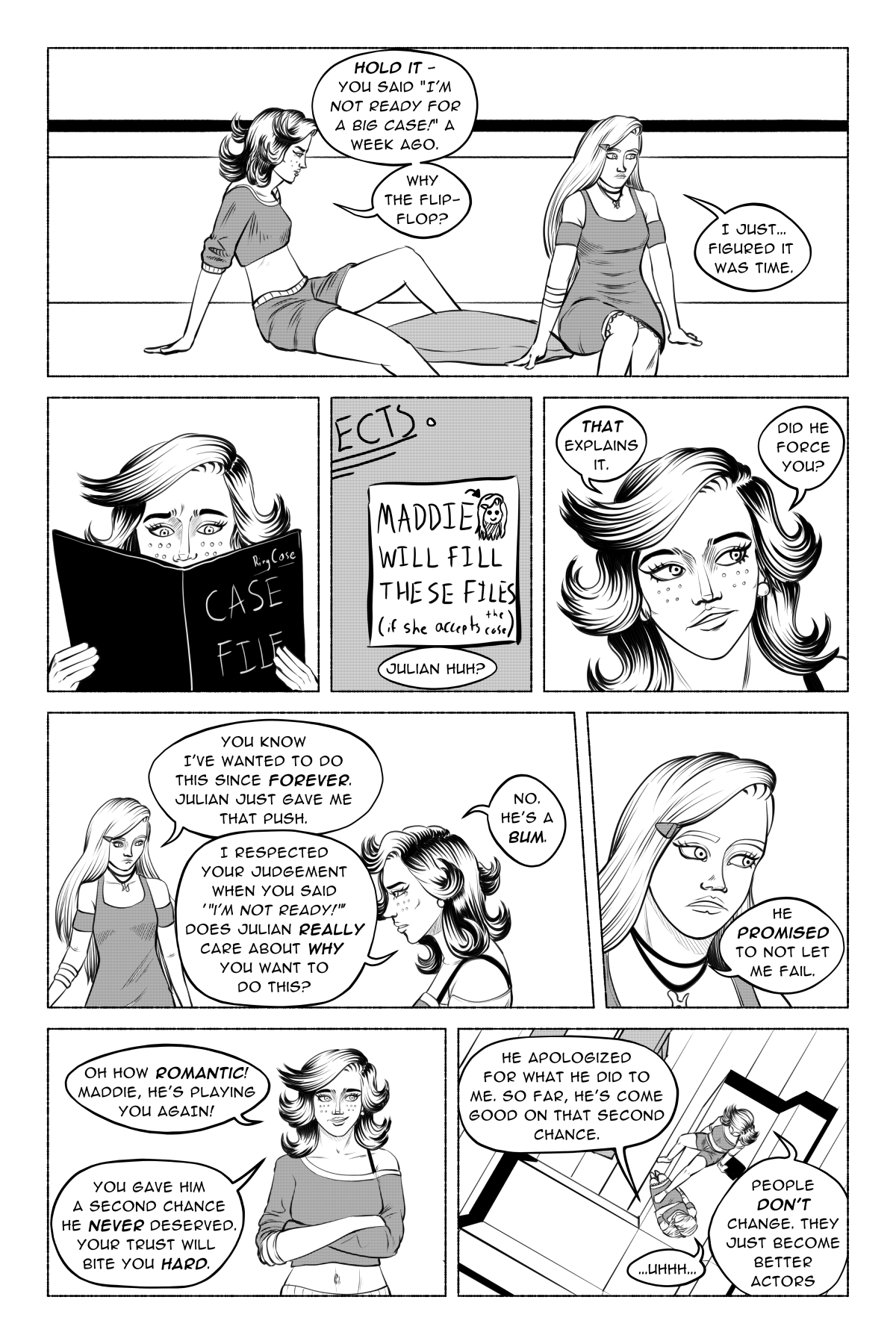 Heroine Rises Chapter 3 Cover