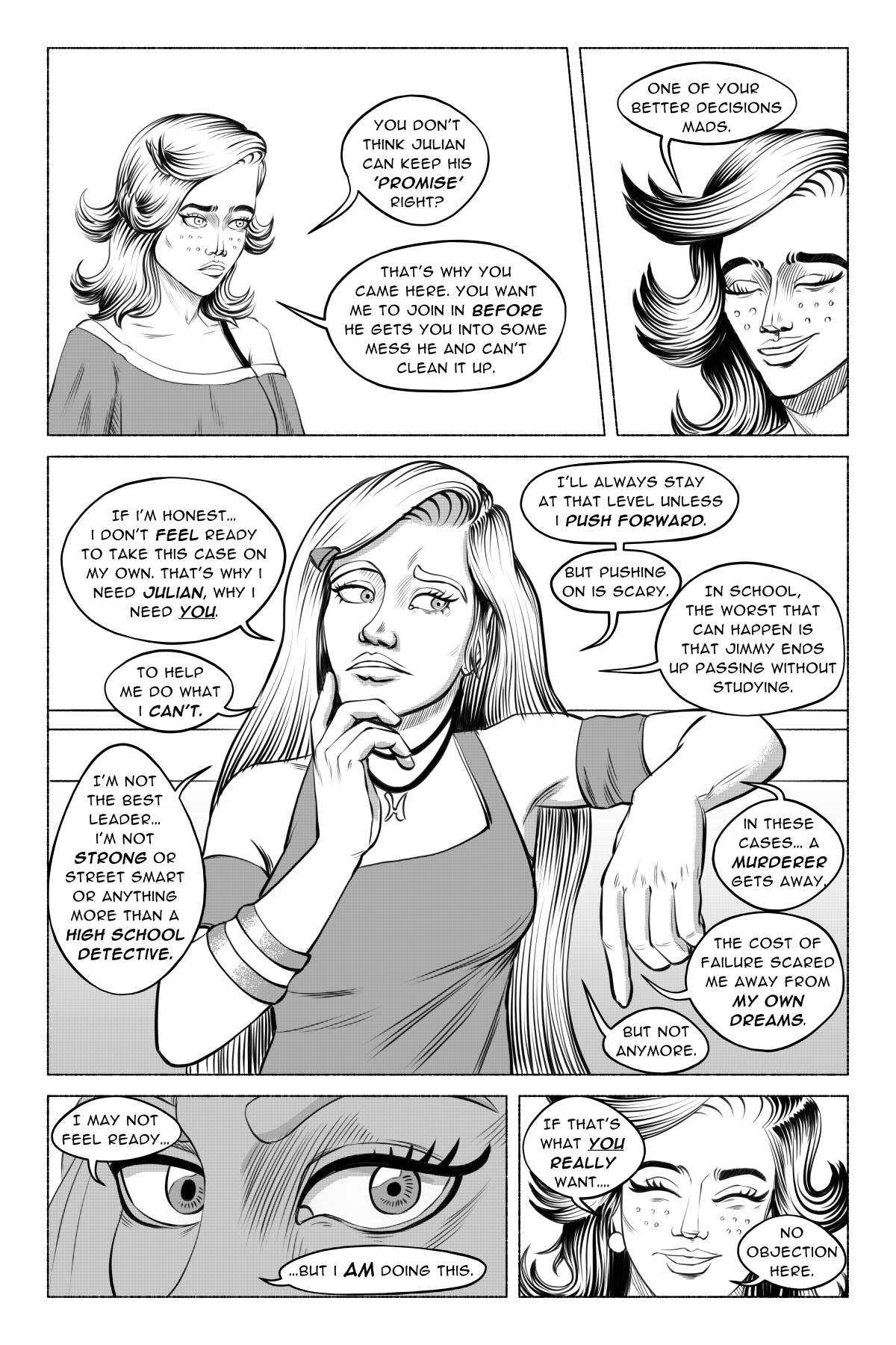 Heroine Rises Chapter 3 Cover