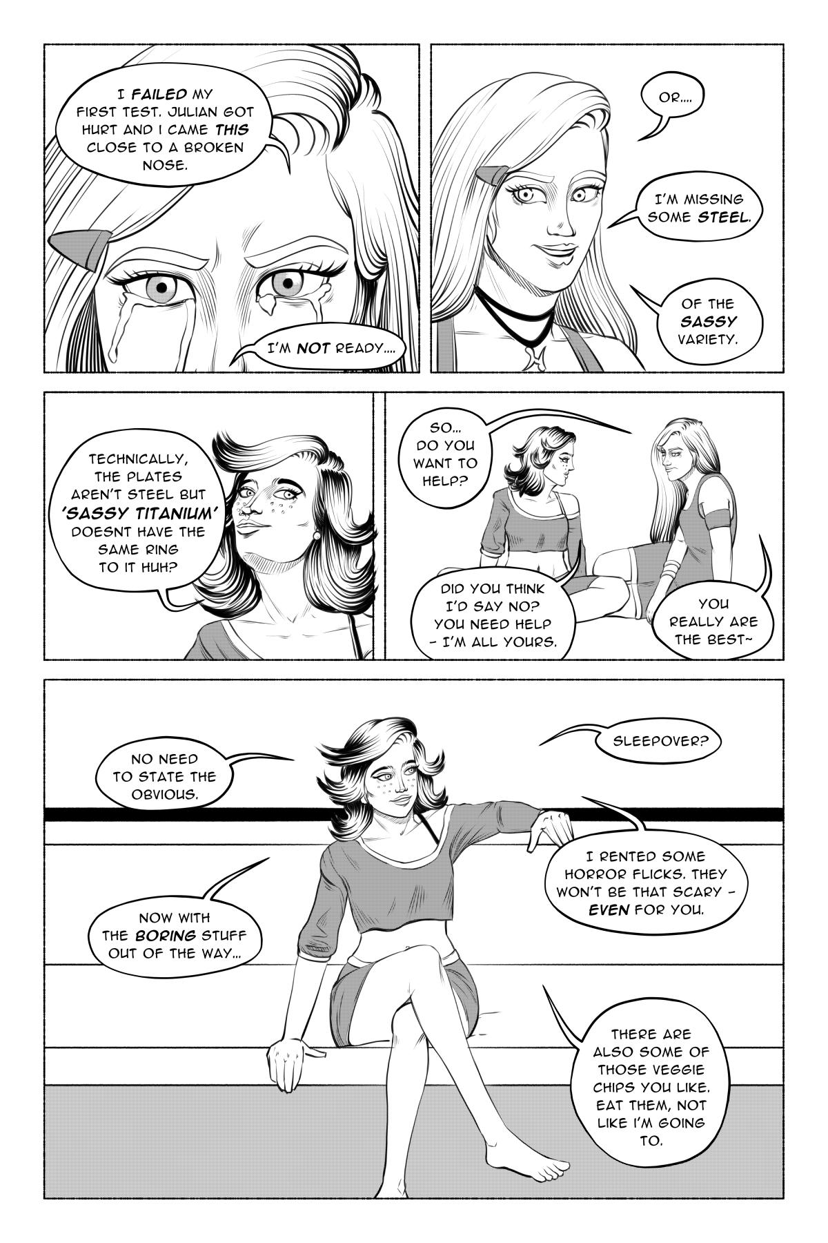 Heroine Rises Chapter 3 Cover