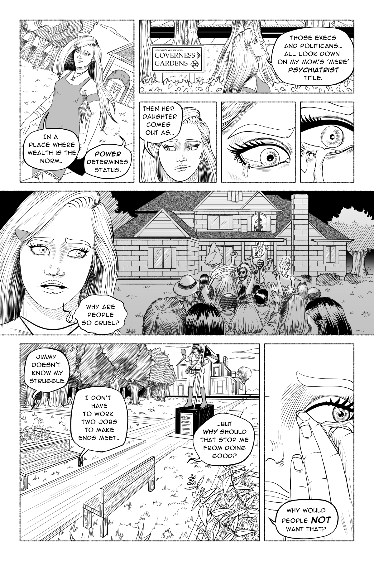 Heroine Rises Chapter 3 Cover