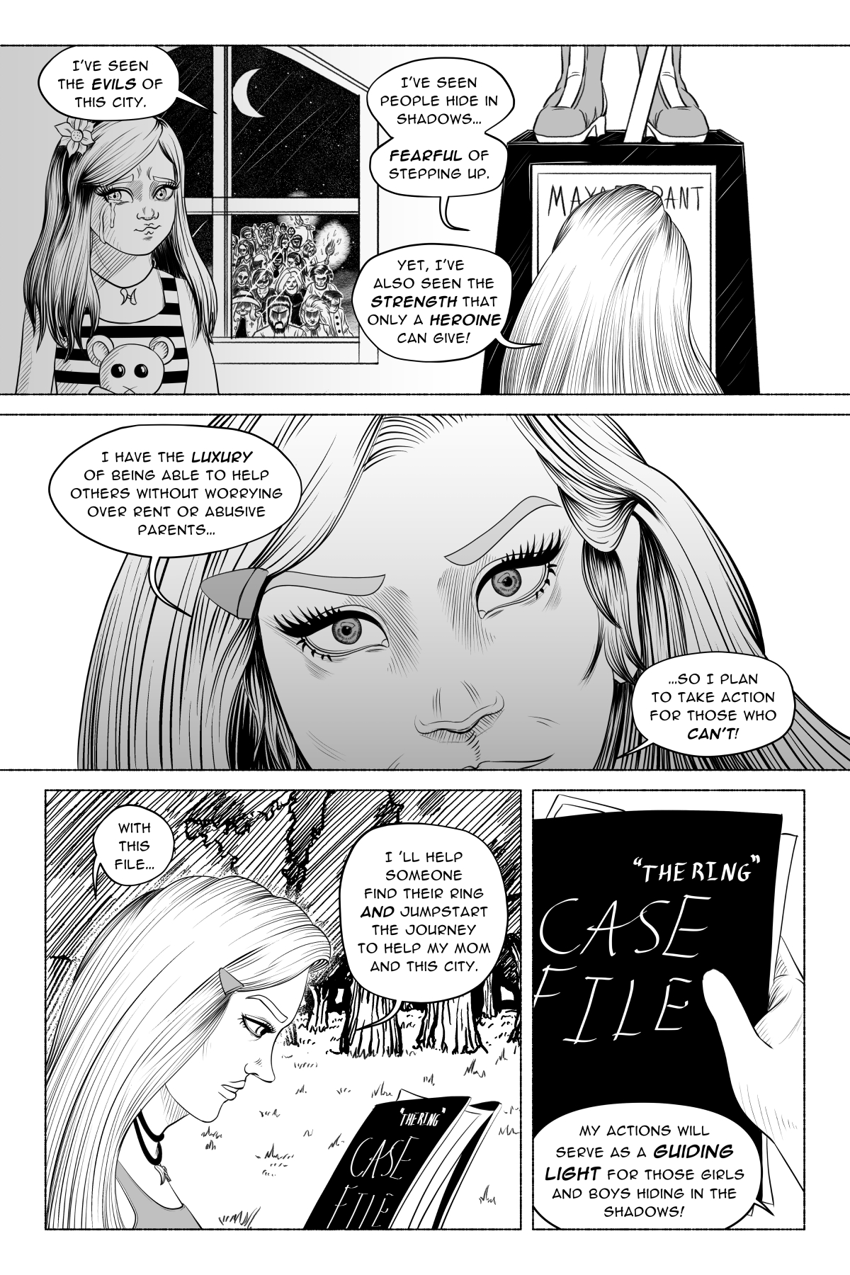 Heroine Rises Chapter 3 Cover