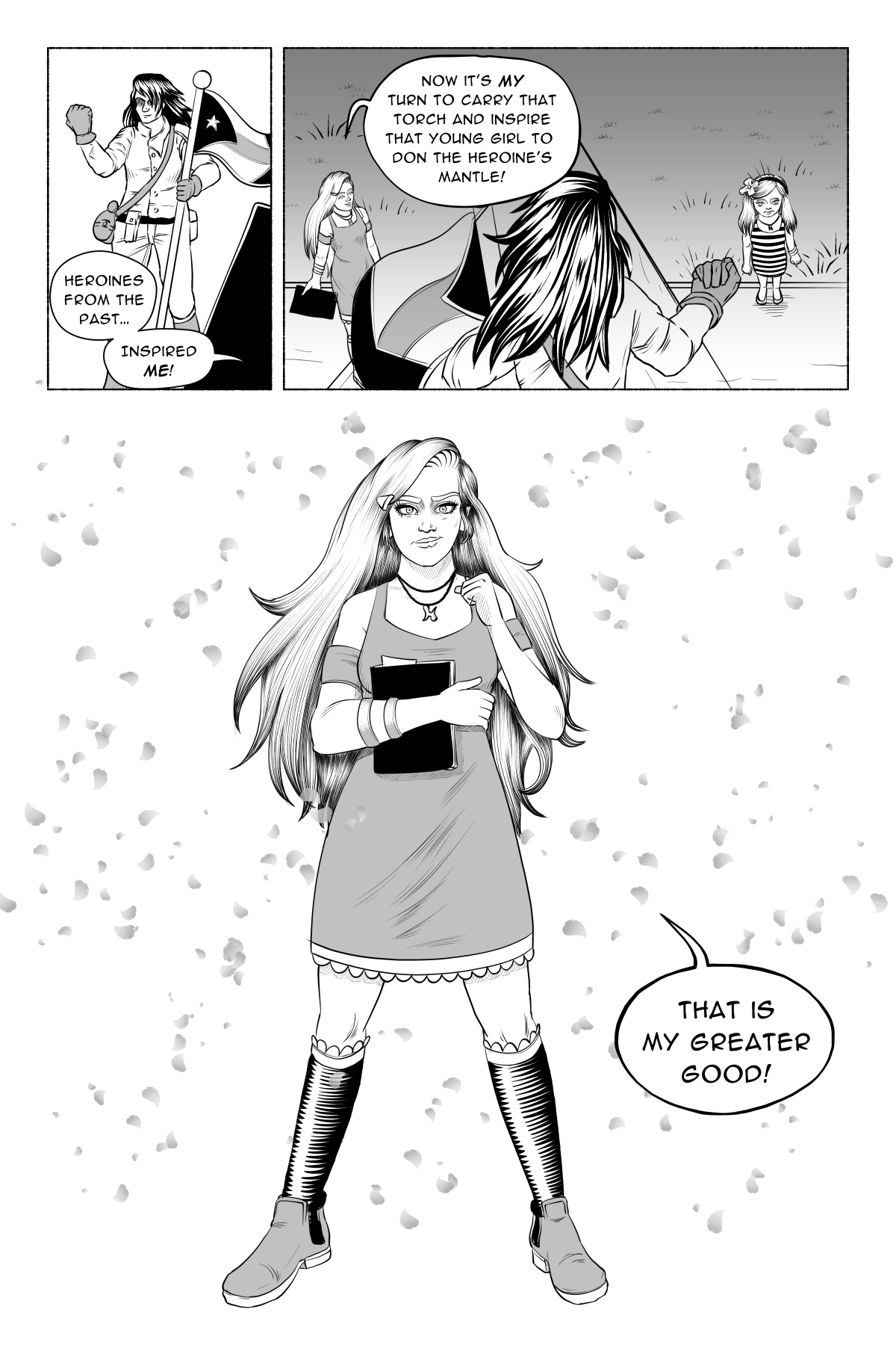 Heroine Rises Chapter 3 Cover