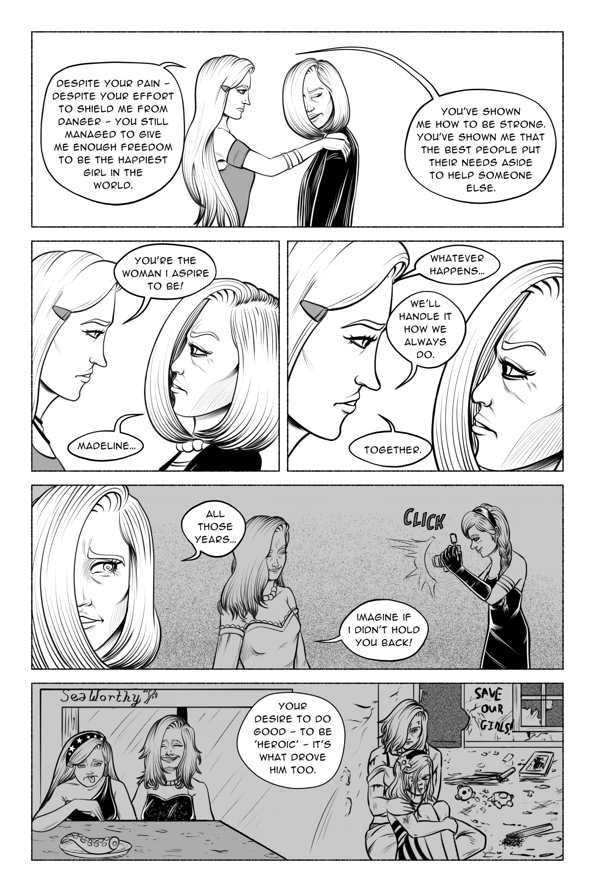 Heroine Rises Chapter 4 Cover