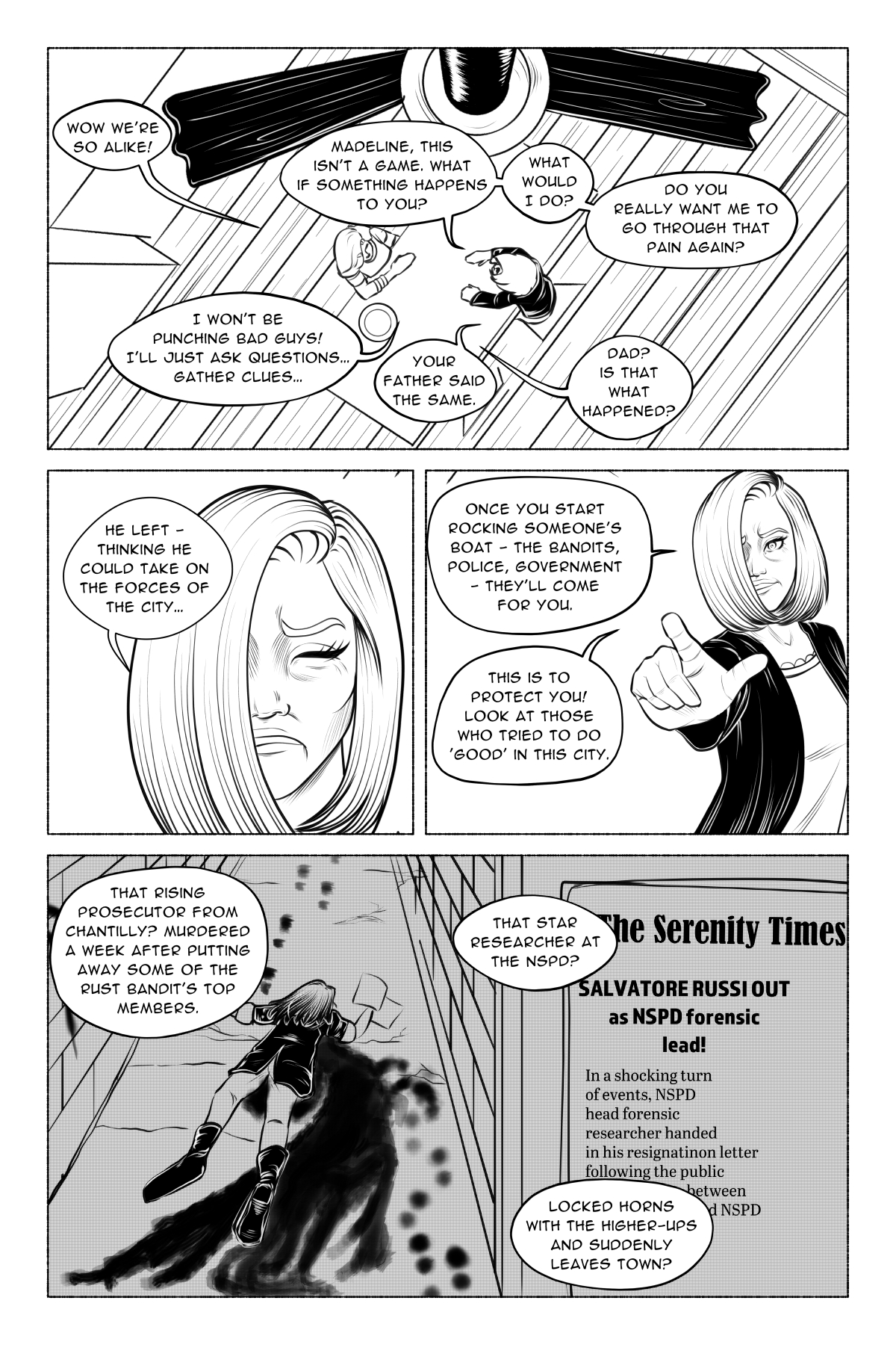 Heroine Rises Chapter 4 Cover