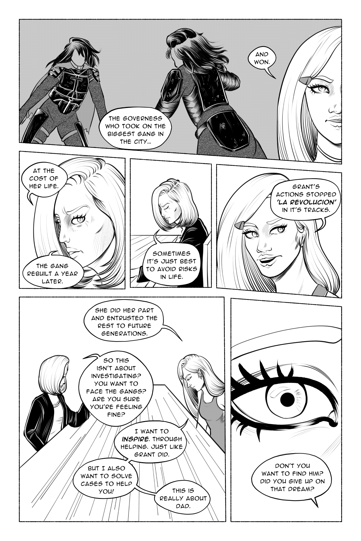 Heroine Rises Chapter 4 Cover