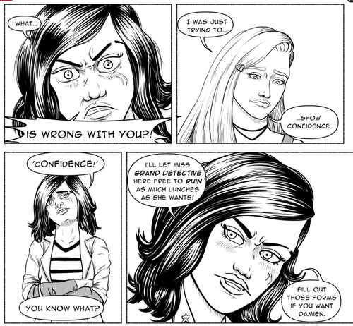 Maxine Rubin and Madeline Harbour Annoyance