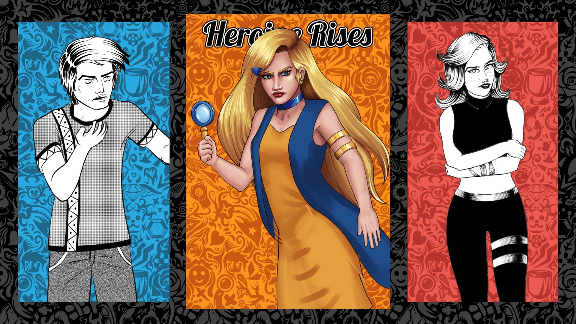 Heroine Rises Banner